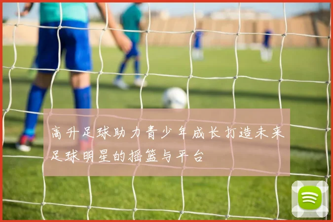 高升足球助力青少年成长打造未来足球明星的摇篮与平台